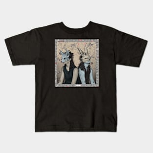 Hidden under a mask Kids T-Shirt